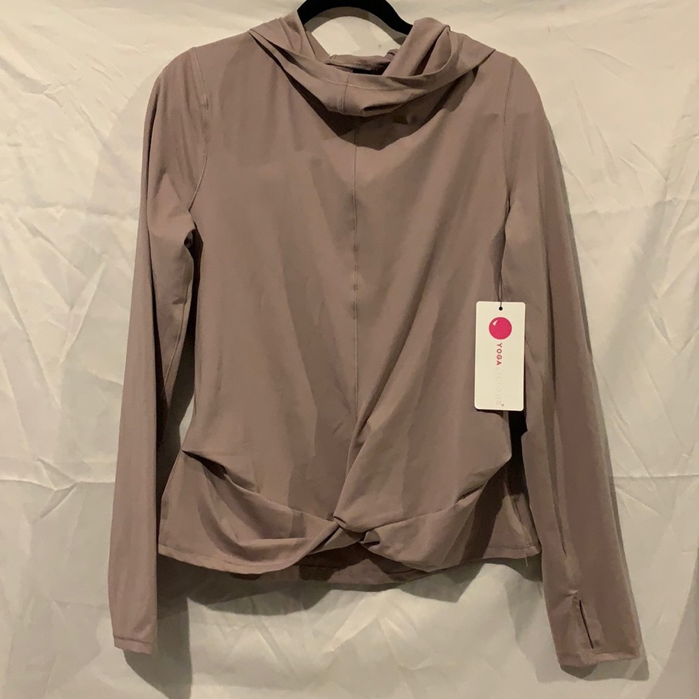 Yoga too with hoodie